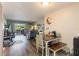 Neutral open concept living room with back patio access at 4722 Kilt Ct # 65, St Cloud, FL 34769