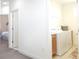 Bright laundry room with updated washer and dryer at 6617 Harper Way, Harmony, FL 34773