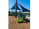 Community playground featuring a slide and climbing structure with shade covers at 6617 Harper Way, Harmony, FL 34773