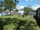Large backyard with a small fenced-in area, ideal for pets or a garden, offering versatile outdoor space at 1004 Catherine St, Kissimmee, FL 34741