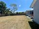 Wide-open backyard with a patio, perfect for entertaining and relaxation at 1561 Cypress Woods Cir, St Cloud, FL 34772