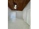 A bright bedroom with wood paneling on the ceiling and two storage closets at 200 Maitland Ave # 80, Altamonte Springs, FL 32701