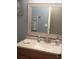 Bathroom vanity with white counter, stylish sink, and modern fixtures at 2206 Hunters Greene Dr, Lakeland, FL 33810