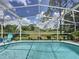 Relaxing poolside view showcasing a sparkling pool with a scenic outdoor view at 2408 Saint Augustine Blvd, Haines City, FL 33844