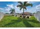 Well-maintained backyard with lush green grass and a fenced perimeter for privacy at 3101 Drema Dr, St Cloud, FL 34769