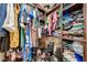 Spacious closet with multiple levels of shelving and hanging space at 3101 Drema Dr, St Cloud, FL 34769