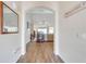 Hallway featuring tile flooring and an arched doorway leading into the living area at 3101 Drema Dr, St Cloud, FL 34769