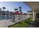 Inviting pool area with comfortable lounge chairs and umbrellas at 5245 W Irlo Bronson Memorial Hwy # 210, Kissimmee, FL 34746