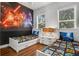 Star Wars themed bedroom with two twin beds and a large mural on the wall at 1501 Northern Harrier Way # 101, Kissimmee, FL 34747