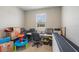 Office cluttered with boxes and furniture at 2821 Cathy Blvd, Winter Haven, FL 33880