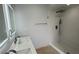 Spacious bathroom featuring double sink vanity with new fixtures and tiled walk-in shower at 414 Otter Creek Dr, Kissimmee, FL 34743