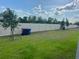 Large, well-manicured backyard with full vinyl fence for added privacy at 4373 Deleon St, Haines City, FL 33844