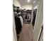 Walk-in closet with ample hanging and shelving space, perfect for organization at 4373 Deleon St, Haines City, FL 33844
