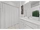 Bathroom featuring shower and sink with simple decor at 438 Marcello Blvd, Kissimmee, FL 34746