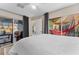 Bright and airy main bedroom with access to outdoor patio, perfect for relaxation and enjoying the view at 5053 Maui Cir # 14, Orlando, FL 32808