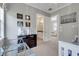 Whimsical 'Star Wars' themed room with bunk beds, desk and playful decor at 1021 Castle Pines Ct, Reunion, FL 34747