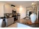 Beautiful kitchen with stainless steel appliances, sleek countertops, and ample storage space at 11273 Amber Ridge Dr, Zellwood, FL 32798