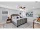 Spacious main bedroom features neutral walls, recessed lighting, a ceiling fan, and lots of natural light at 1176 Epson Oaks Way, Orlando, FL 32837