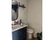 Bathroom featuring a vanity with a sink and modern fixtures at 225 Ronnie Cir, Orlando, FL 32811