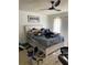 Bedroom with a ceiling fan and neutral color scheme at 225 Ronnie Cir, Orlando, FL 32811