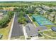 Community park with basketball courts, parking, and a recreational building at 5321 Los Palma Vista Dr, Orlando, FL 32837