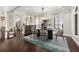 Stylish dining room featuring modern furnishings and plenty of natural light at 1116 Oak Pond Dr, Celebration, FL 34747
