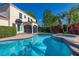 Inviting backyard pool and spa area, perfect for relaxation and entertaining at 1116 Oak Pond Dr, Celebration, FL 34747