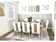 Elegant dining room with stylish chairs and decor at 11688 Founders St, Orlando, FL 32832