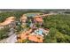 Elevated view of the community highlighting the pool, golf course, and surrounding lush landscape at 1375 Tuscana Ln # 1207, Davenport, FL 33896