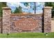 Elegant stone entrance sign for Toscana Mediterranean-inspired garden condominiums at 1375 Tuscana Ln # 1207, Davenport, FL 33896