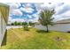 Large backyard with plenty of room for outdoor activities and gardening at 1532 Angler Ave, Kissimmee, FL 34746