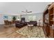 Spacious open-concept living area adjacent to dining room is perfect for entertaining at 1532 Angler Ave, Kissimmee, FL 34746
