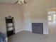 Neutral bedroom featuring a ceiling fan, storage shelf, and dresser at 1976 The Oaks Blvd, Kissimmee, FL 34746