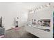 Bedroom features fun bunk beds, decor and carpet flooring at 2156 Merrybells Dr, Kissimmee, FL 34746