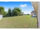 Spacious backyard featuring lush greenery, offering privacy and ample outdoor space at 7431 Sw 129Th Pl, Ocala, FL 34473