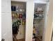 Double pantry with organized shelving for ample storage of food and household items at 8 Buck Cir # 8, Haines City, FL 33844