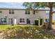 Private fenced yard with sliding glass door offers outdoor living space at 1002 Chalcedony St, Kissimmee, FL 34744