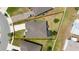 Overhead shot showing the layout of the backyard, deck, and property lines, emphasizing the outdoor living space at 1821 Cayman Cove St., St Cloud, FL 34772