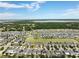 Beautiful aerial view of neighborhood homes with ponds and lush green spaces at 3084 Slough Creek Dr, Kissimmee, FL 34744