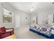 Inviting bedroom with lots of space, a window and a view to the outside at 430 Bywater Dr, Orlando, FL 32839