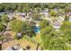 Aerial view of a residence surrounded by mature trees and a private pool at 503 Gumwood Ct, Altamonte Springs, FL 32714