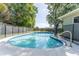 Fenced in backyard pool with crystal clear water at 503 Gumwood Ct, Altamonte Springs, FL 32714