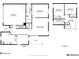 Detailed floor plan showcasing the layout of the home's two floors with dimensions, rooms, and features at 101 Grand Junction Blvd, Orlando, FL 32835