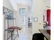 Bright foyer features tiled floors, neutral walls, and an entry to the dining room at 207 Bailey Cir, Davenport, FL 33897