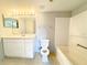 Bathroom featuring a bathtub-shower combination, and a white vanity sink at 2213 Metropolitan Way # 213, Orlando, FL 32839
