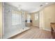Modern bathroom with glass shower and tiled walls at 2841 S Lloyd Ln, Kissimmee, FL 34744