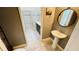 Bathroom featuring a single sink and a shower with tile surround at 349 Captiva Dr, Davenport, FL 33896
