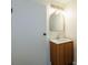Bathroom with sink, modern fixtures, vanity and open door at 1007 11Th St, St Cloud, FL 34769