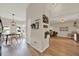 Open-concept home featuring sleek flooring, neutral paint, and abundant natural light at 1050 Dees Dr, Oviedo, FL 32765