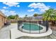 Inviting pool with safety fence, patio area for outdoor relaxation and entertainment at 1050 Dees Dr, Oviedo, FL 32765